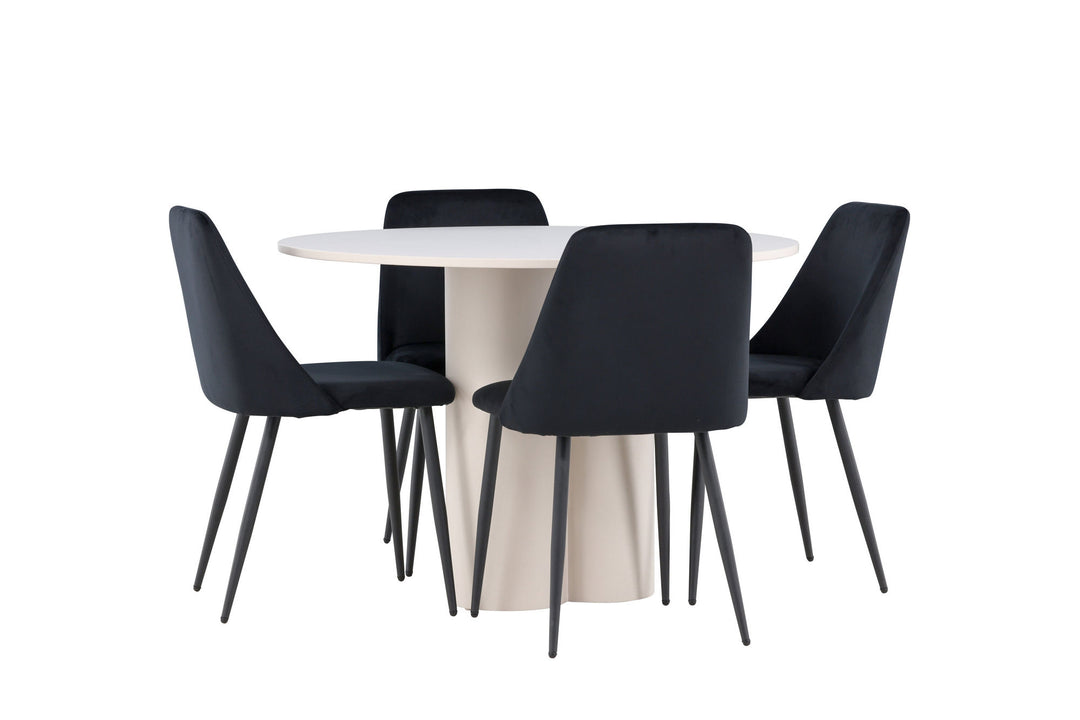 Venture Home Olivia Dining Table with Night Dining Chair