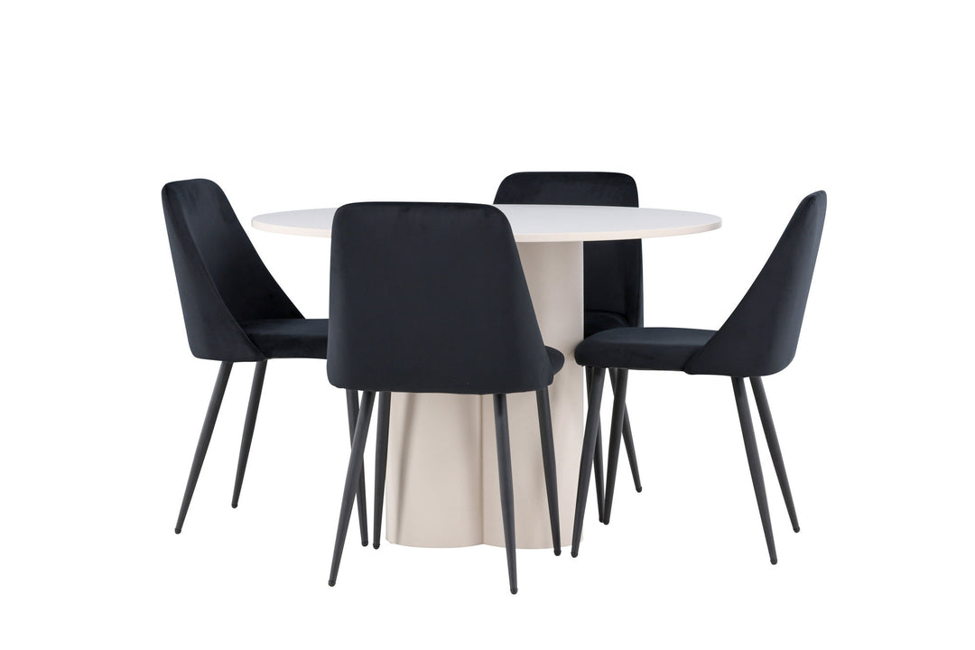 Venture Home Olivia Dining Table with Night Dining Chair