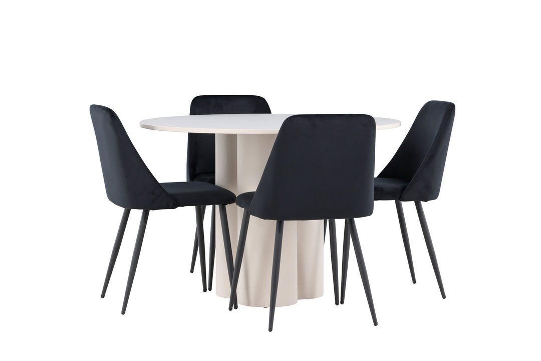 Venture Home Olivia Dining Table with Night Dining Chair