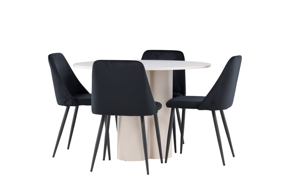 Venture Home Olivia Dining Table with Night Dining Chair