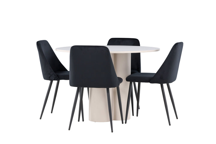 Venture Home Olivia Dining Table with Night Dining Chair