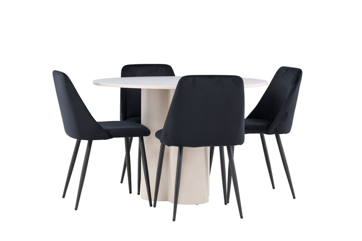 Venture Home Olivia Dining Table with Night Dining Chair