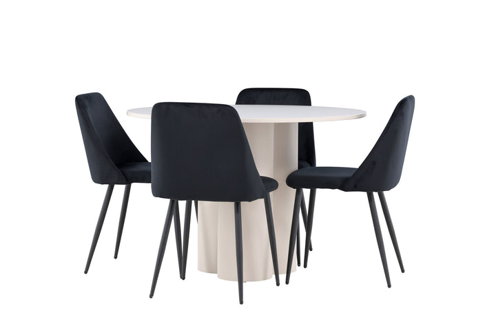 Venture Home Olivia Dining Table with Night Dining Chair