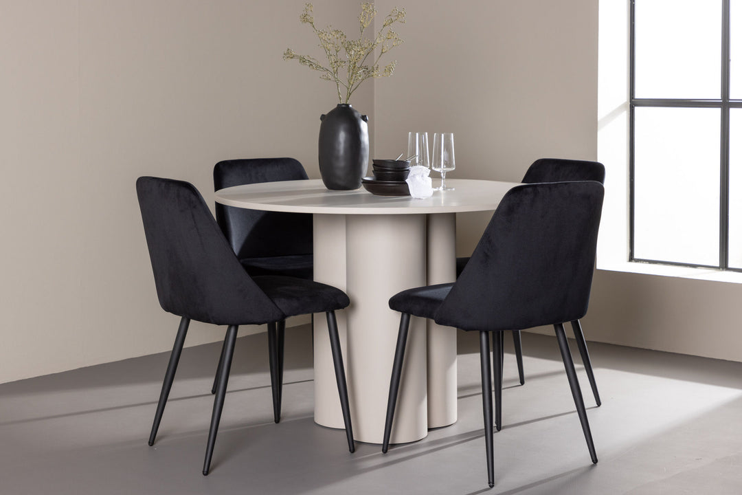 Venture Home Olivia Dining Table with Night Dining Chair