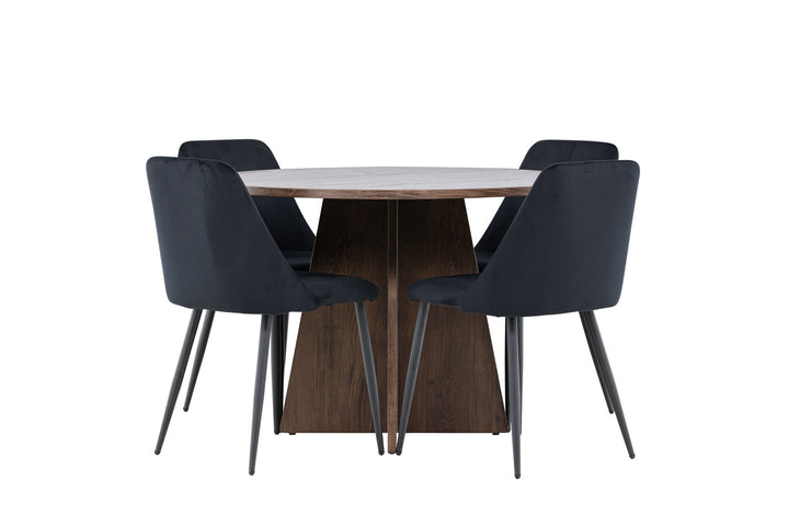 Venture Home Bootcut Dining Table with Night Dining Chair