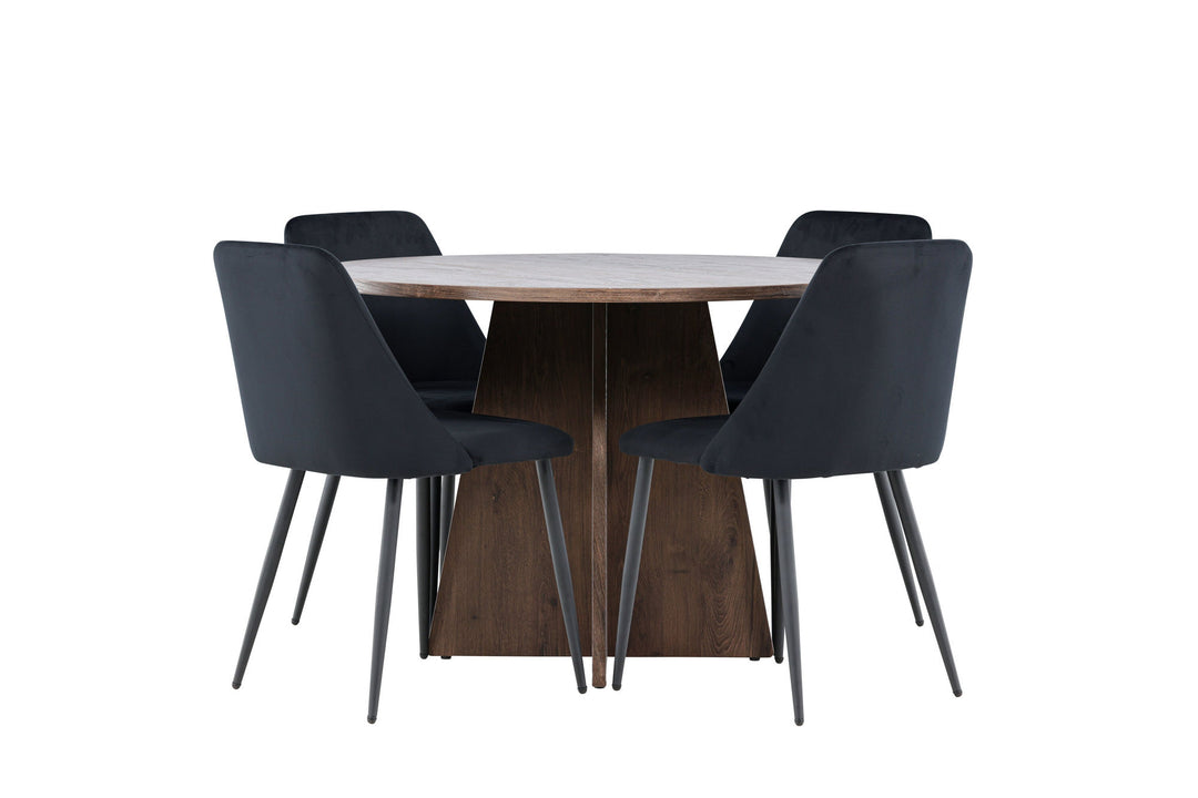 Venture Home Bootcut Dining Table with Night Dining Chair