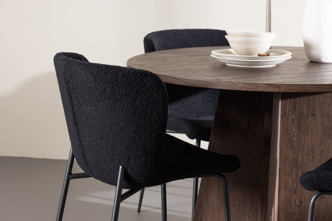 Venture Home Bootcut Dining Table with Modesto Dining Chair