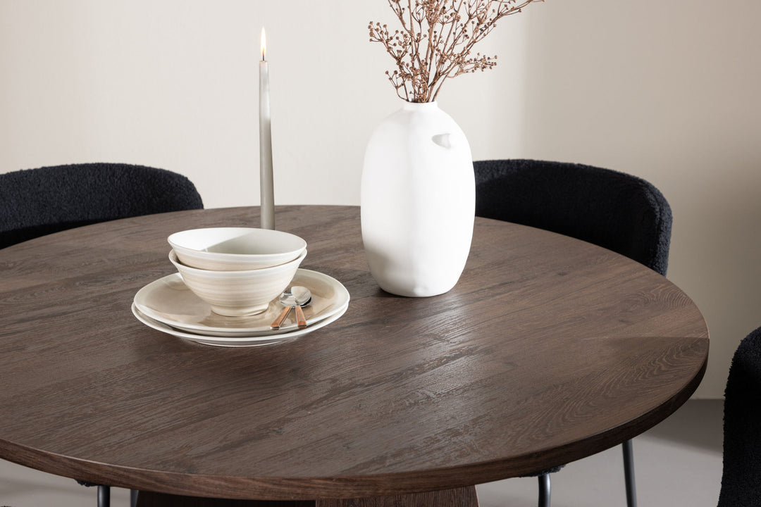Venture Home Bootcut Dining Table with Modesto Dining Chair