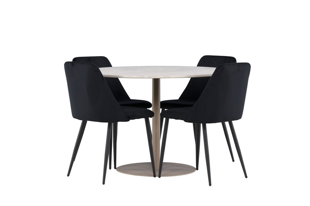 Venture Home Lycke Dining Table with Night Dining Chair