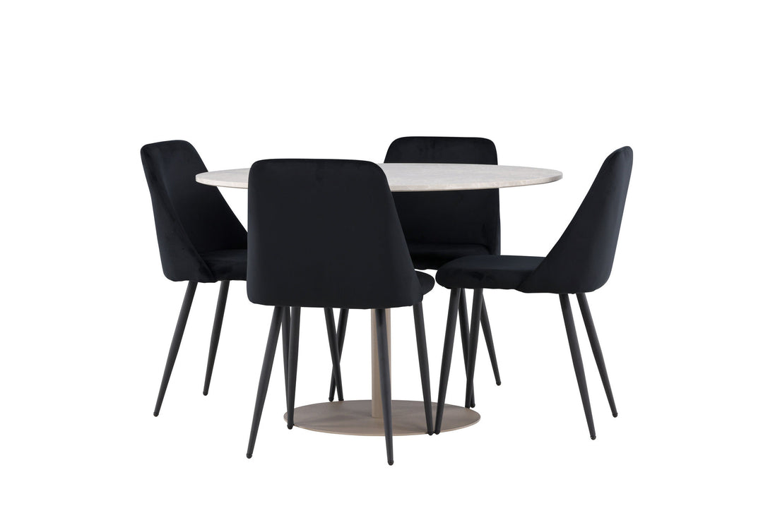 Venture Home Lycke Dining Table with Night Dining Chair