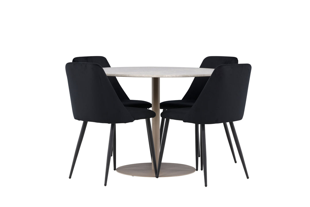 Venture Home Lycke Dining Table with Night Dining Chair