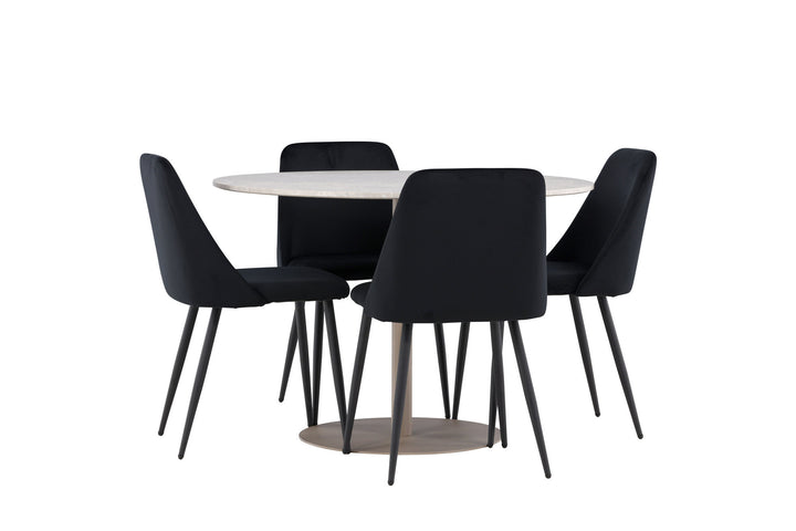 Venture Home Lycke Dining Table with Night Dining Chair