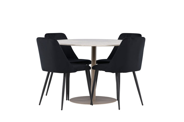 Venture Home Lycke Dining Table with Night Dining Chair