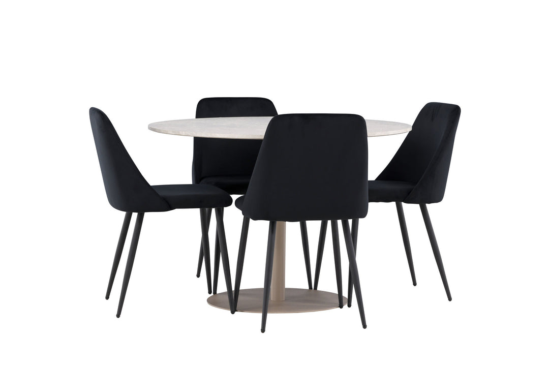 Venture Home Lycke Dining Table with Night Dining Chair