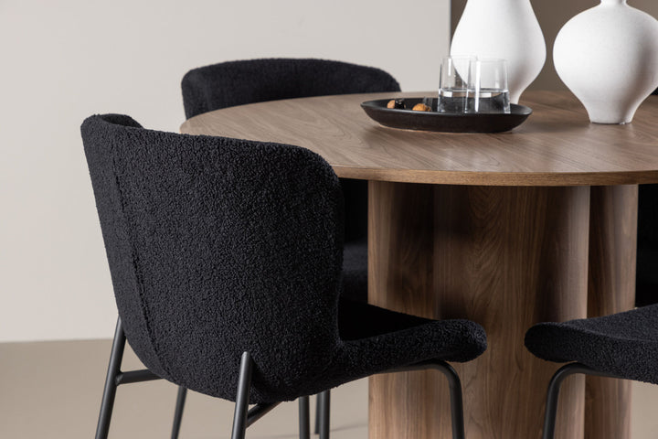 Venture Home Olivia Dining Table with Modesto Dining Chair