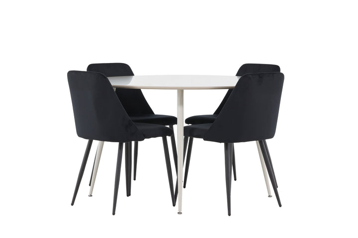 Venture Home Plaza Dining Table with Night Dining Chair