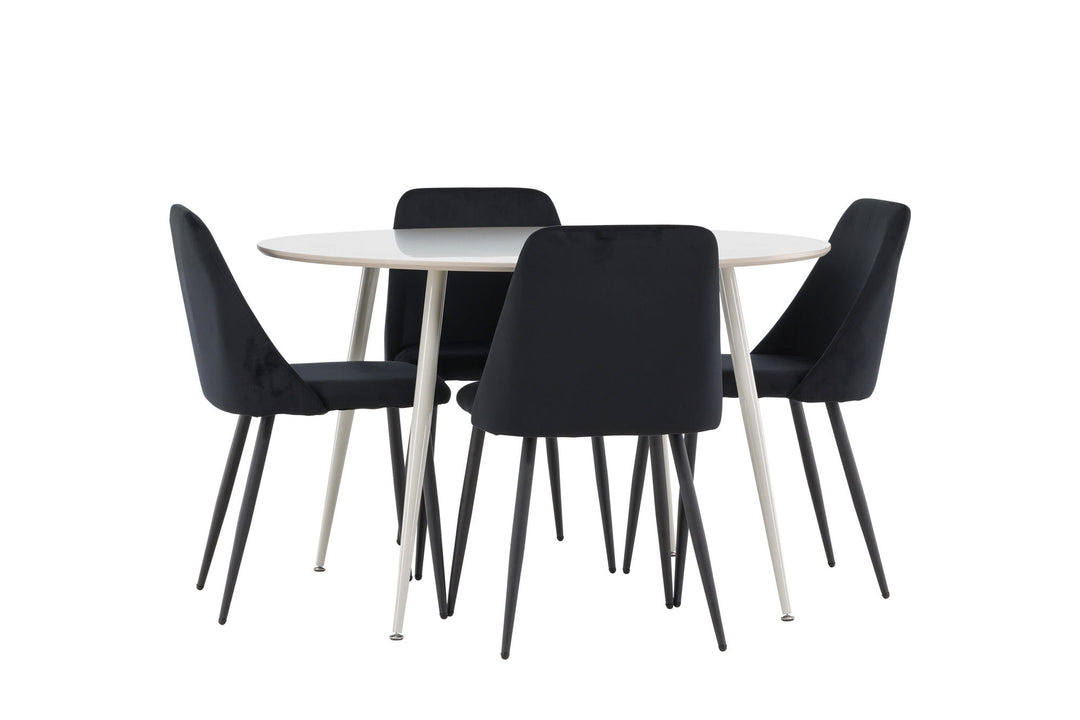Venture Home Plaza Dining Table with Night Dining Chair