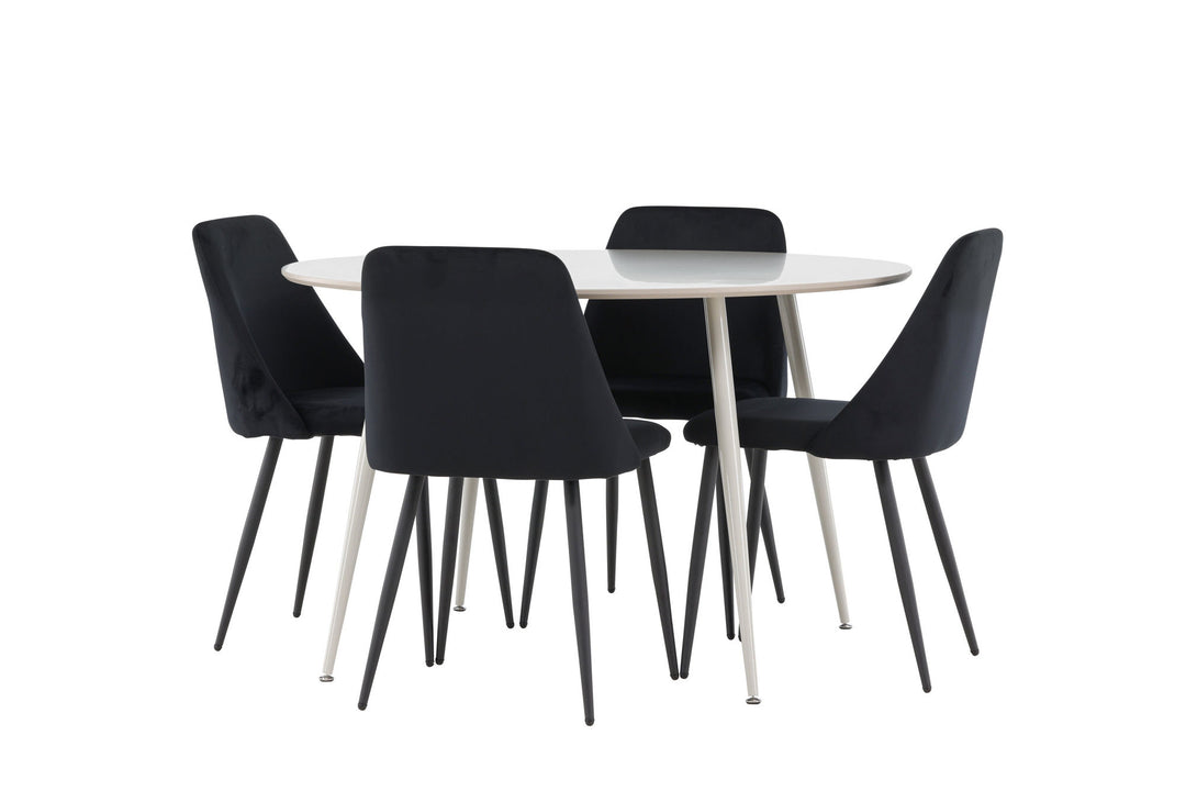 Venture Home Plaza Dining Table with Night Dining Chair