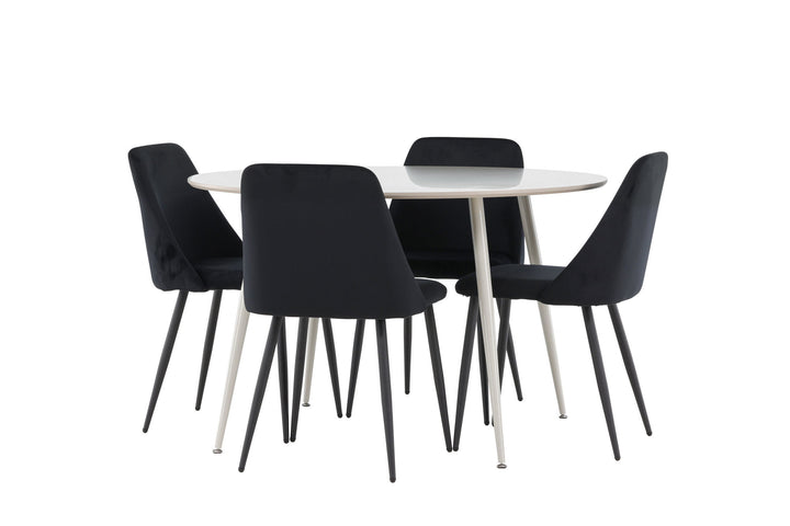Venture Home Plaza Dining Table with Night Dining Chair