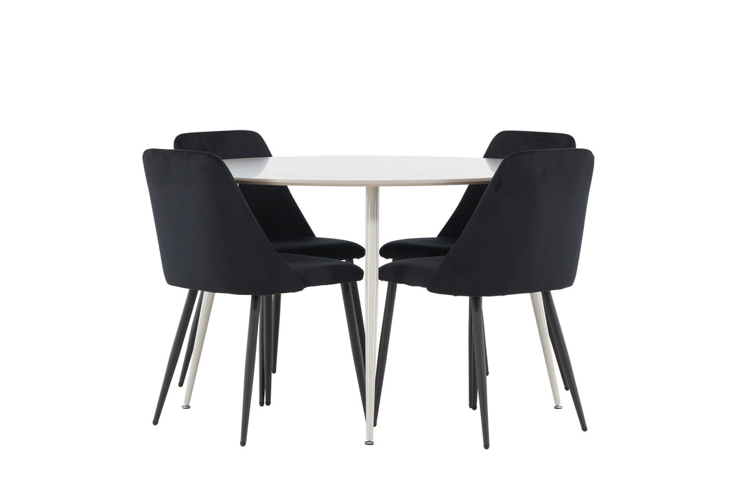 Venture Home Plaza Dining Table with Night Dining Chair