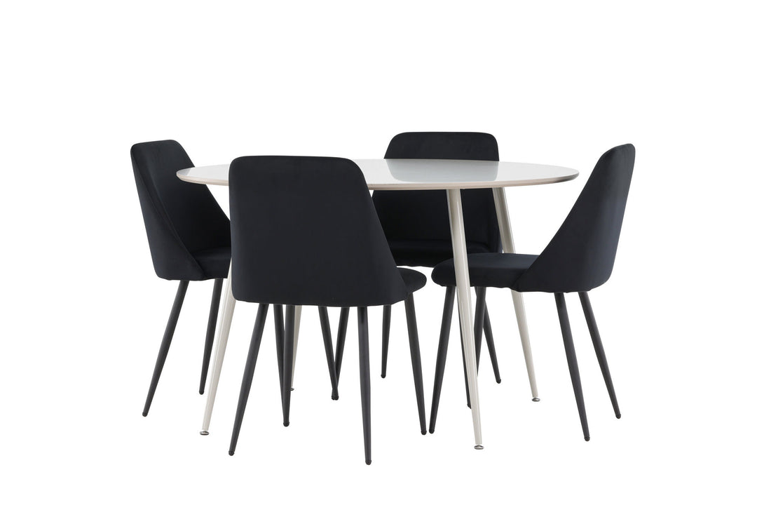 Venture Home Plaza Dining Table with Night Dining Chair