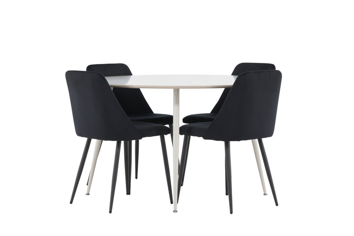 Venture Home Plaza Dining Table with Night Dining Chair