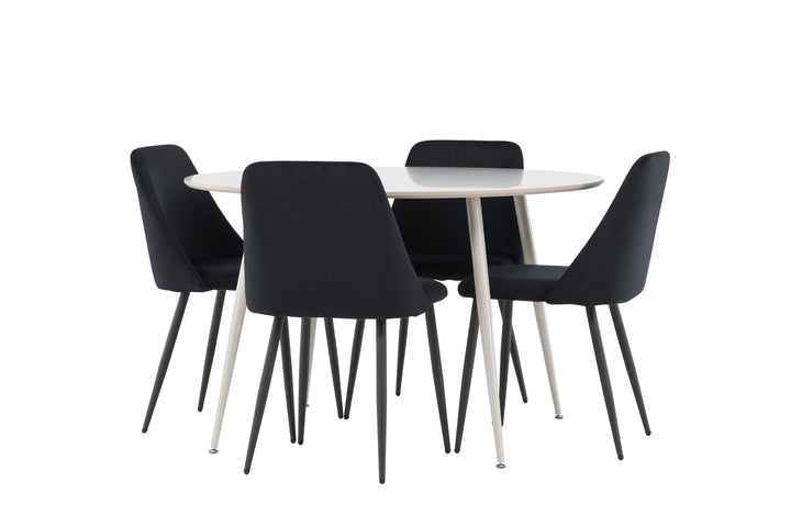 Venture Home Plaza Dining Table with Night Dining Chair