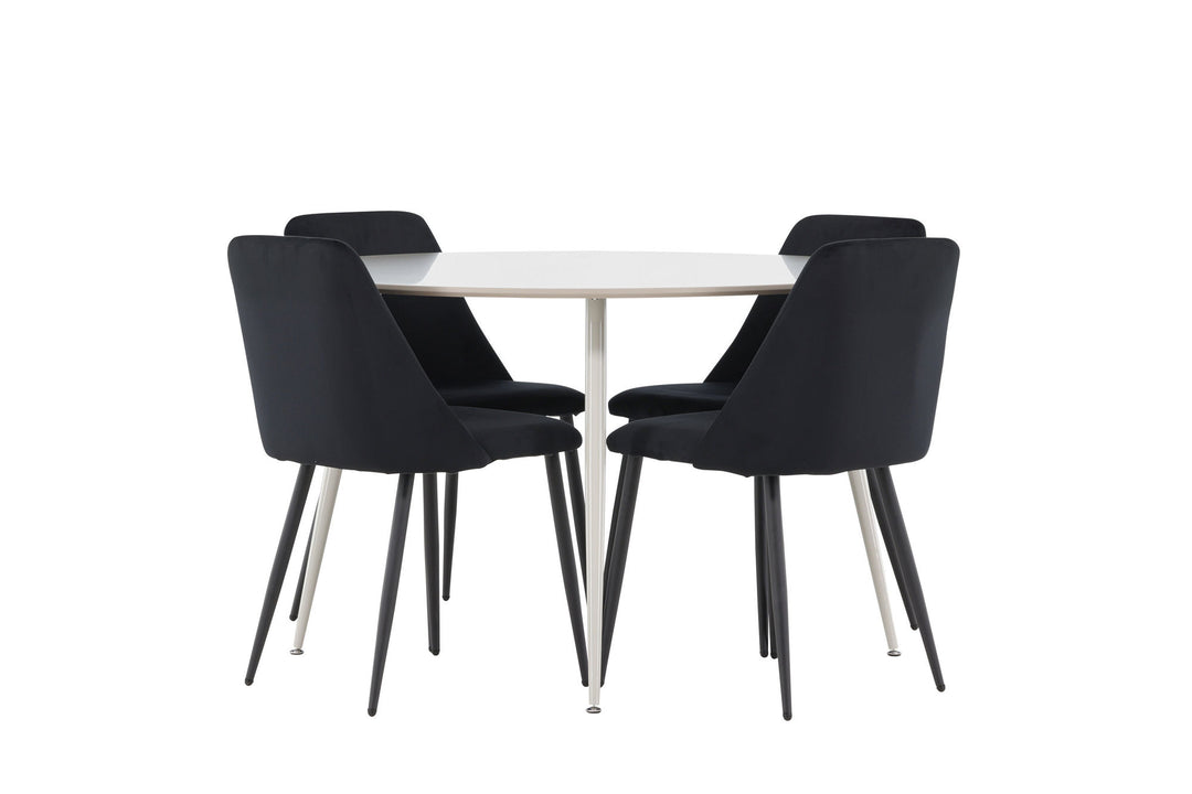Venture Home Plaza Dining Table with Night Dining Chair
