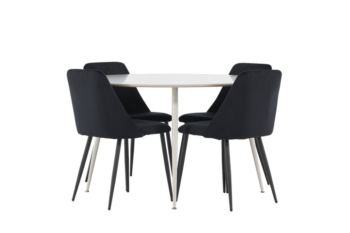 Venture Home Plaza Dining Table with Night Dining Chair