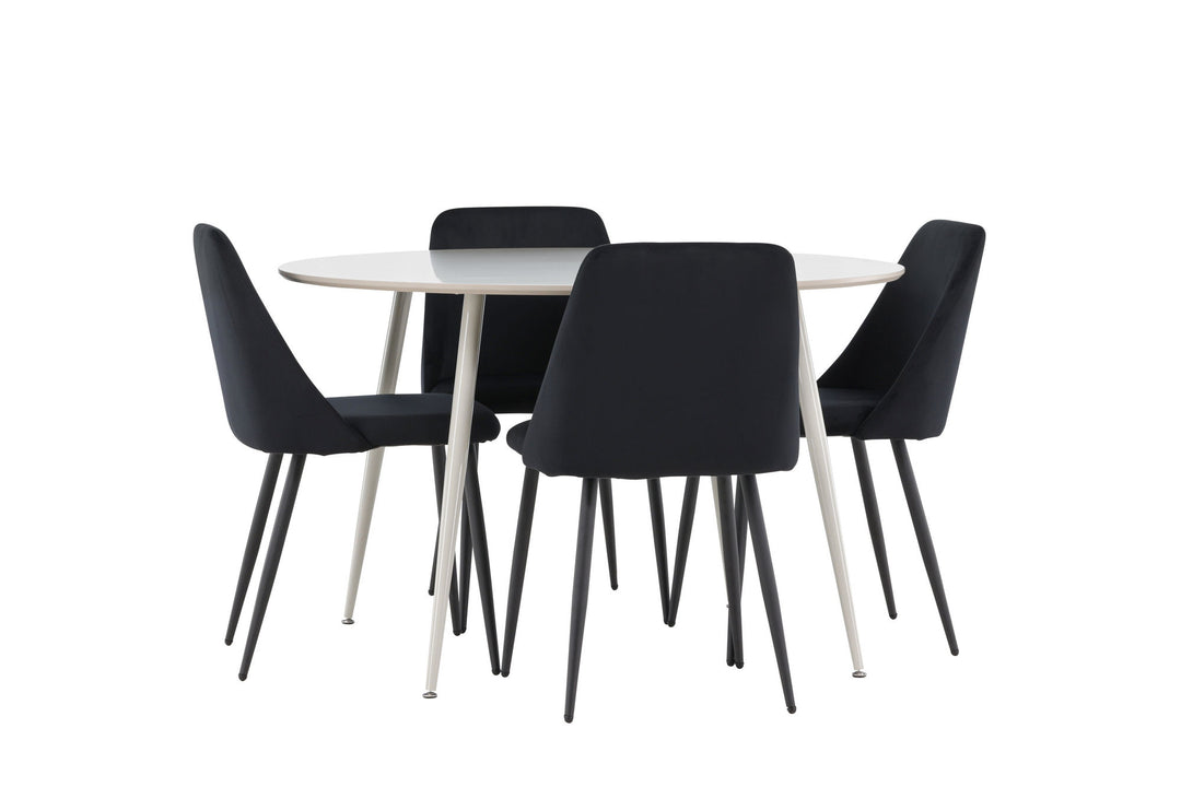 Venture Home Plaza Dining Table with Night Dining Chair