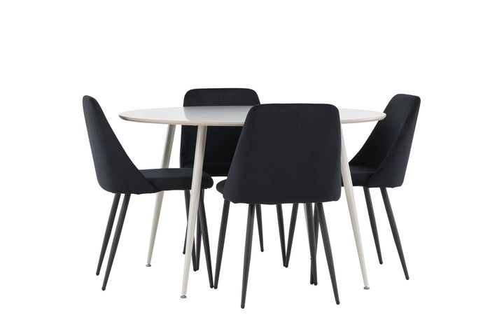 Venture Home Plaza Dining Table with Night Dining Chair