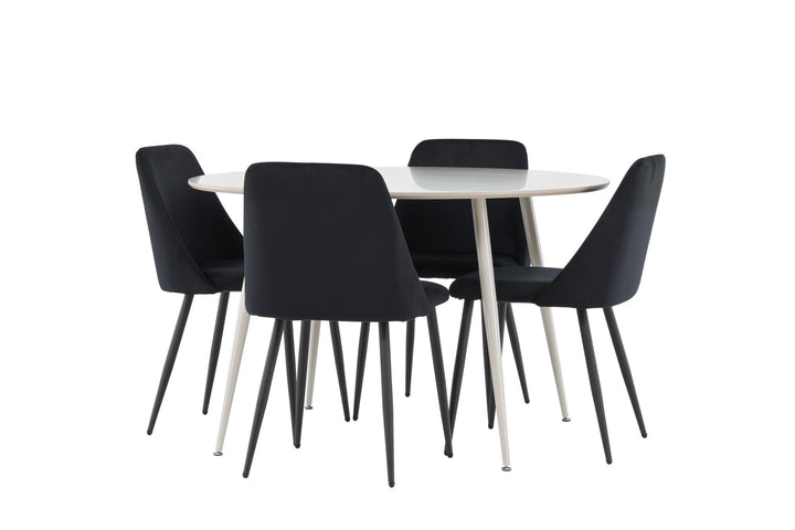 Venture Home Plaza Dining Table with Night Dining Chair