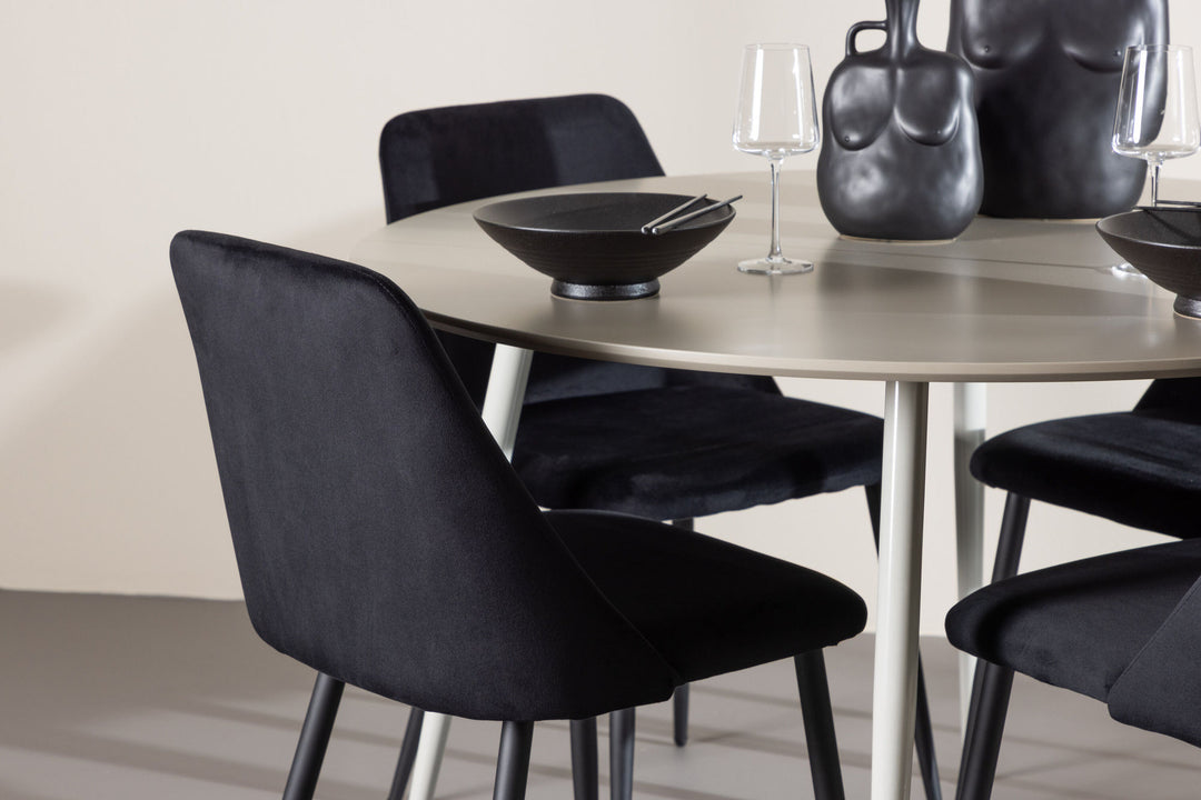 Venture Home Plaza Dining Table with Night Dining Chair