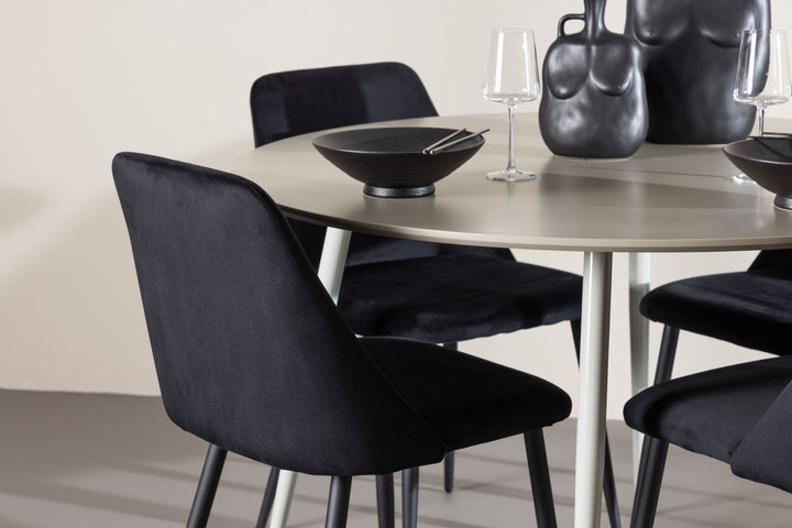 Venture Home Plaza Dining Table with Night Dining Chair