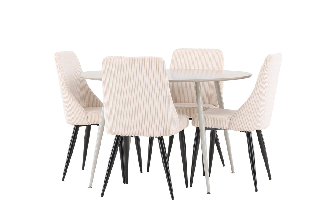 Venture Home Plaza Dining Table with Leone Dining Chair