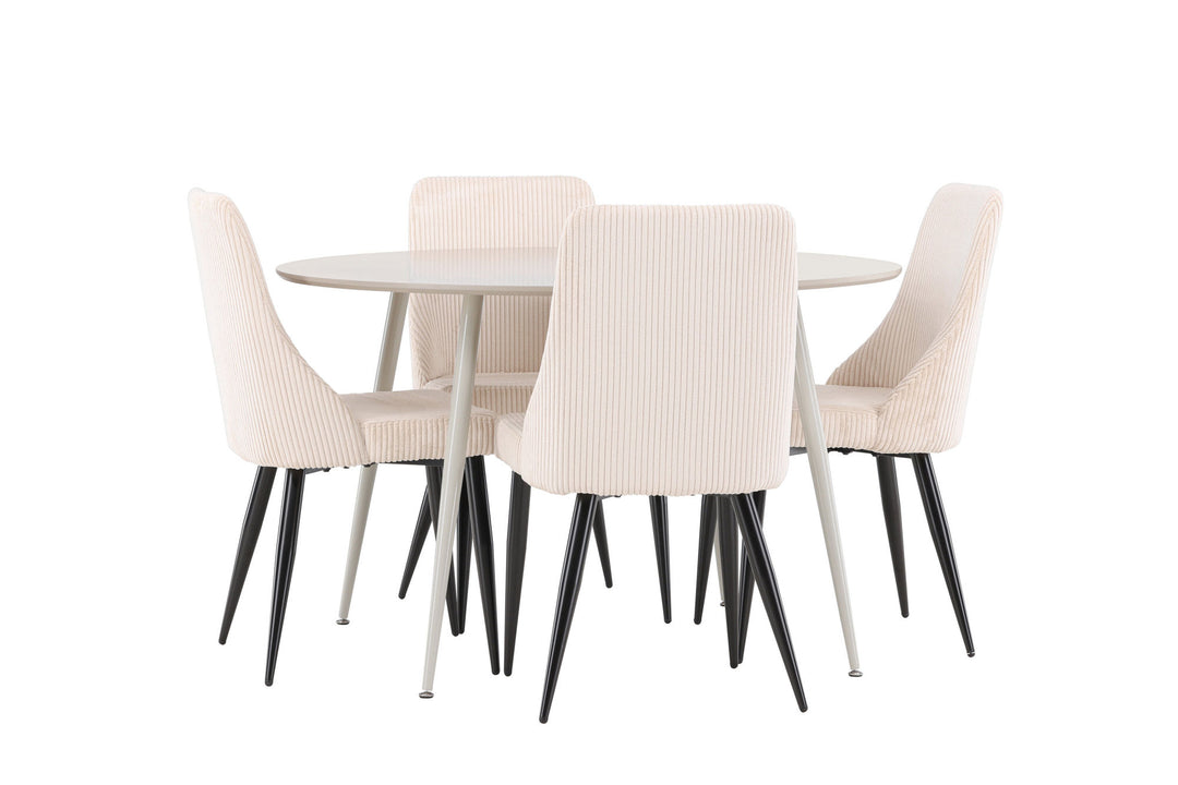 Venture Home Plaza Dining Table with Leone Dining Chair