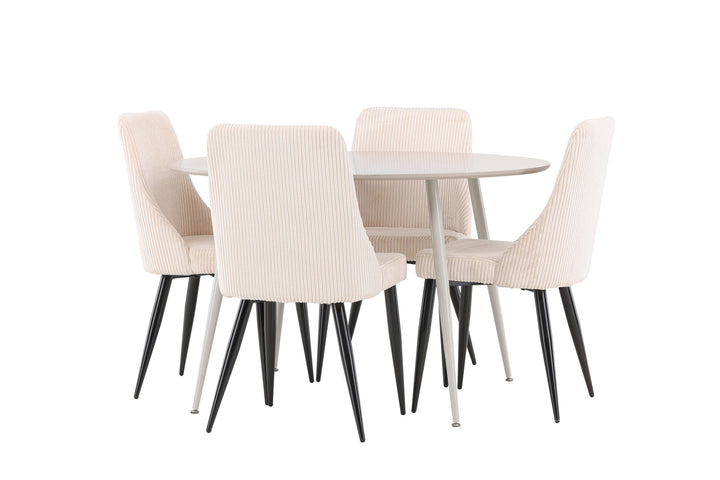 Venture Home Plaza Dining Table with Leone Dining Chair