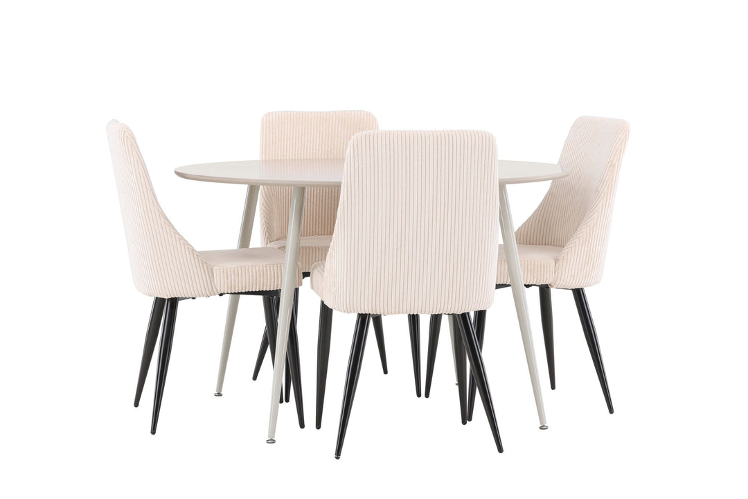Venture Home Plaza Dining Table with Leone Dining Chair