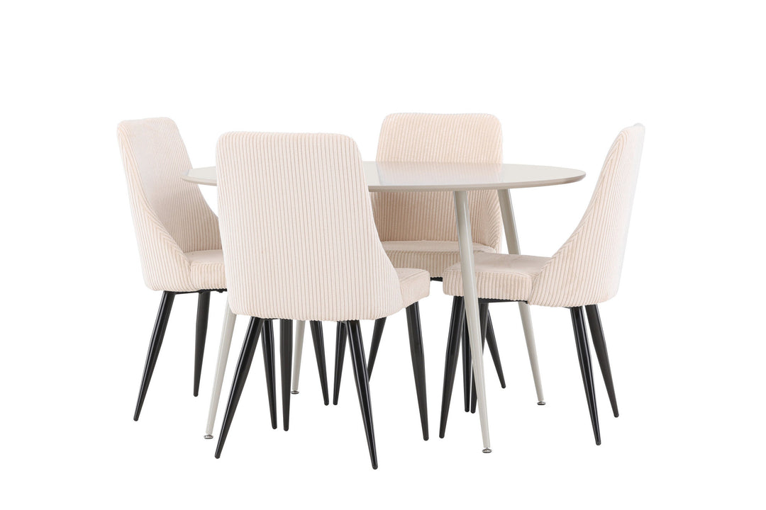 Venture Home Plaza Dining Table with Leone Dining Chair