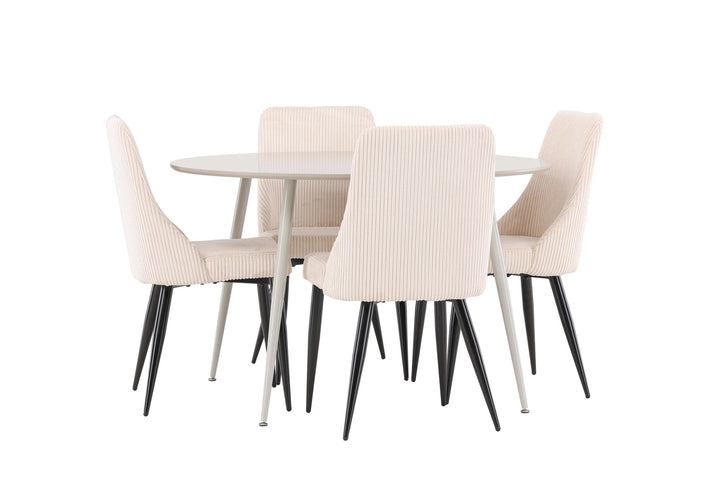 Venture Home Plaza Dining Table with Leone Dining Chair