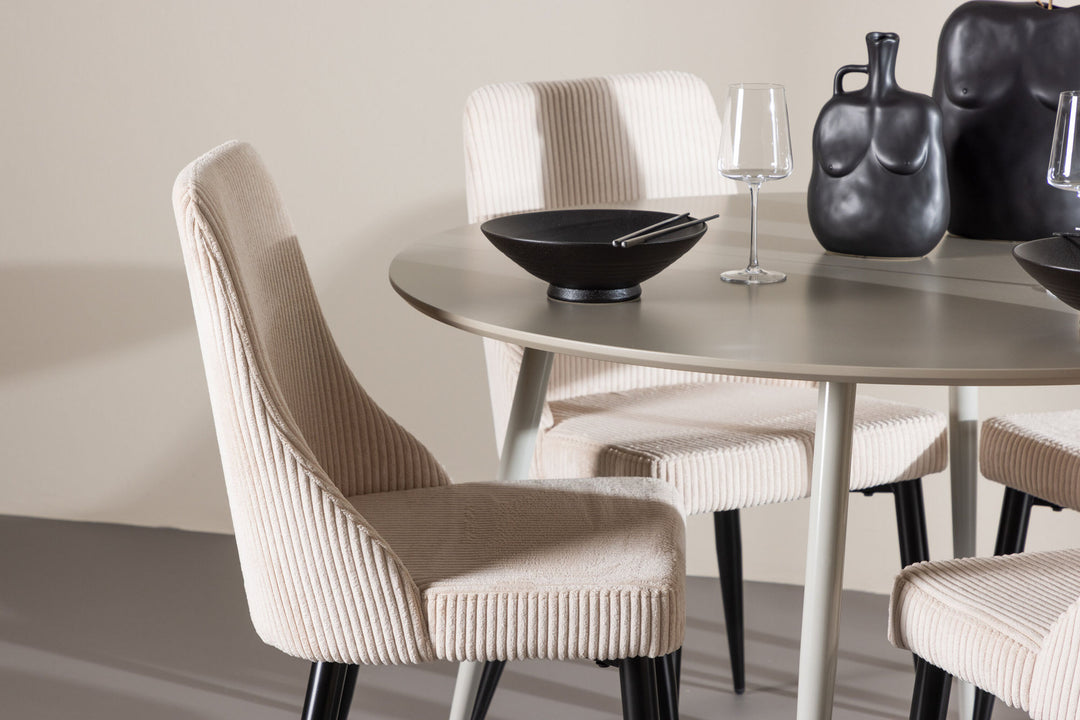 Venture Home Plaza Dining Table with Leone Dining Chair