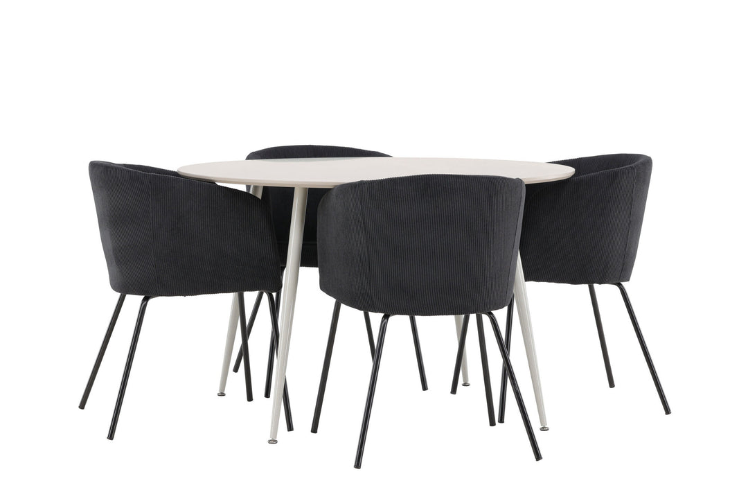 Venture Home Plaza Dining Table with Berit Dining Chair