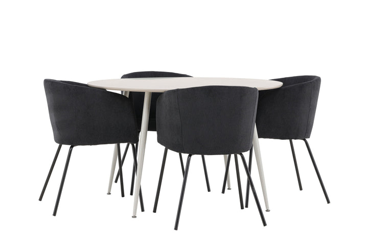 Venture Home Plaza Dining Table with Berit Dining Chair
