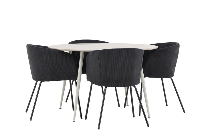 Venture Home Plaza Dining Table with Berit Dining Chair