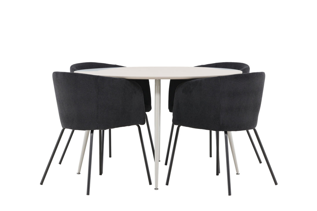 Venture Home Plaza Dining Table with Berit Dining Chair