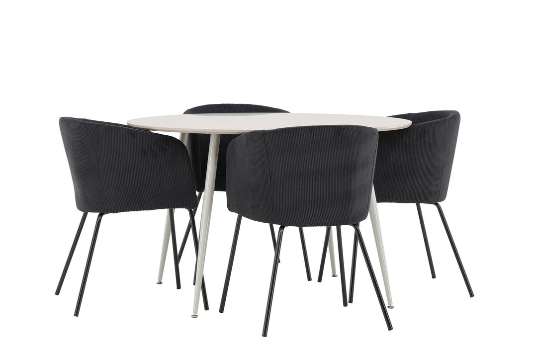 Venture Home Plaza Dining Table with Berit Dining Chair