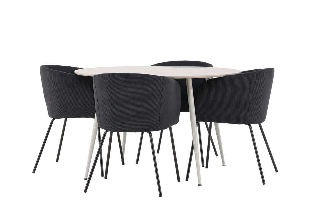 Venture Home Plaza Dining Table with Berit Dining Chair
