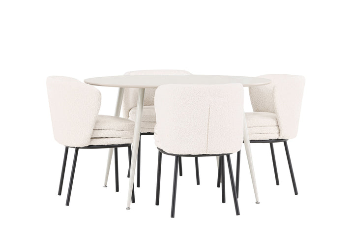 Venture Home Plaza Dining Table with Agnes Dining Chair