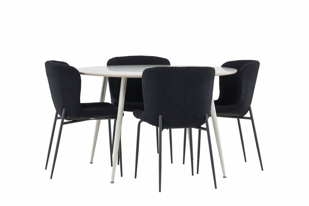 Venture Home Plaza Dining Table with Modesto Dining Chair