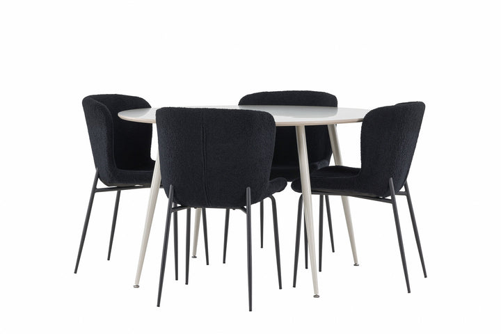 Venture Home Plaza Dining Table with Modesto Dining Chair